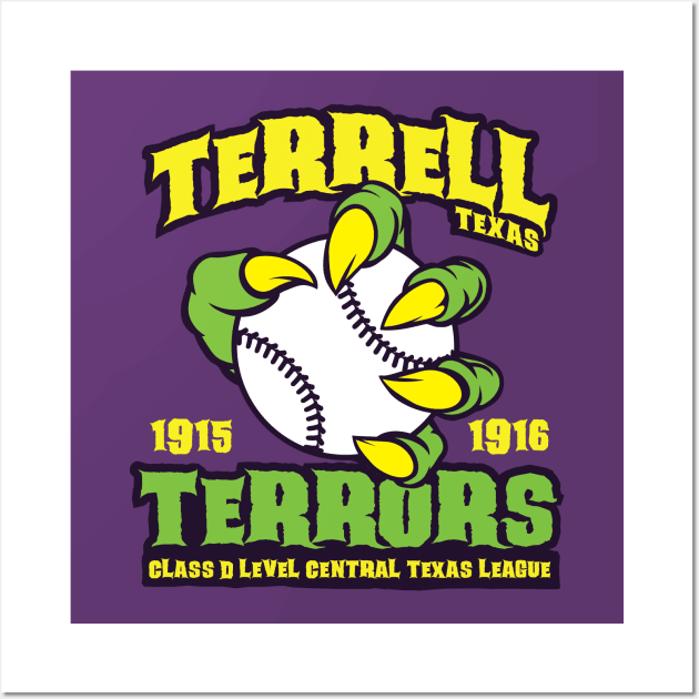 Terrell Terrors Wall Art by MindsparkCreative